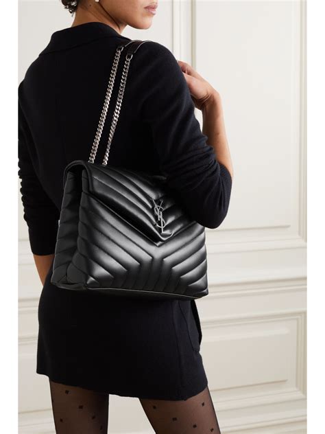 sac loulou medium yves saint laurent|LOULOU MEDIUM IN QUILTED LEATHER .